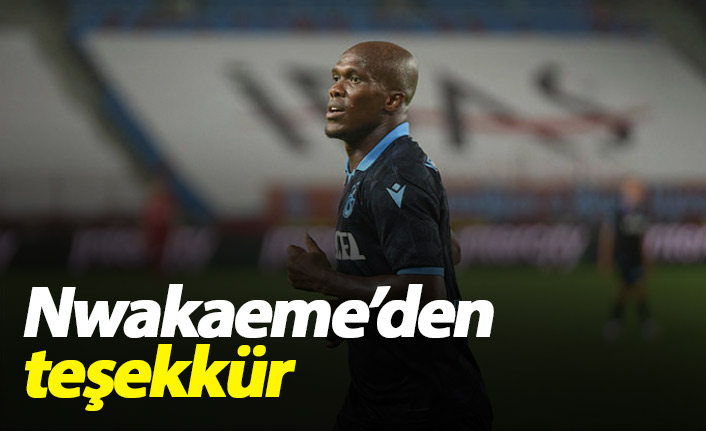 Nwakaeme'den Ağaoğlu'na teşekkür