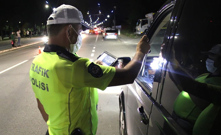 Ordu’da 118 araç trafikten men edildi