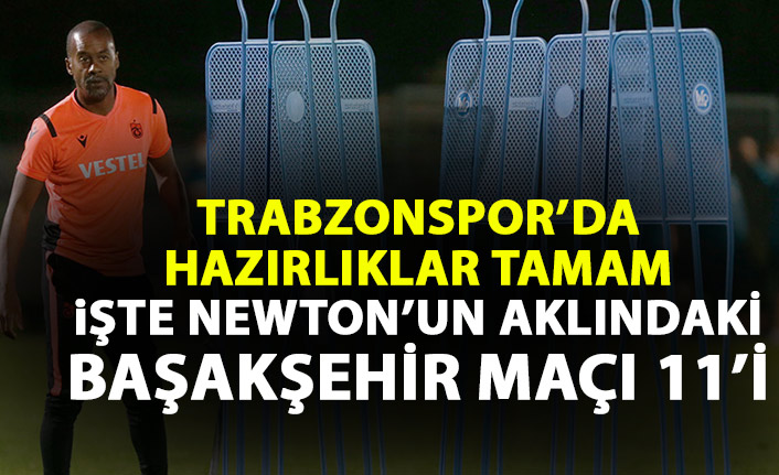 Trabzonspor'un muhtemel Başakşehir 11'i