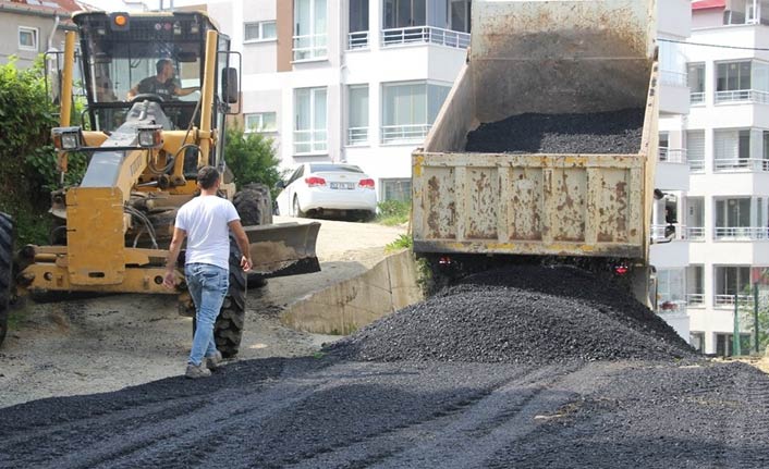 Giresun'da hedef 25 bin ton asfalt