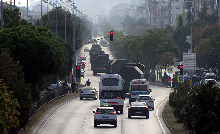 S-400 konvoyu Karadeniz'de