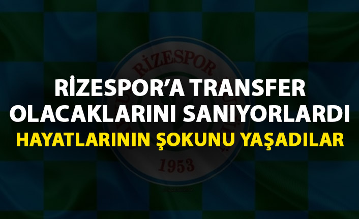 Rizespor'a transfer vaadiyle ingiliz futbolcuları dolandırdılar