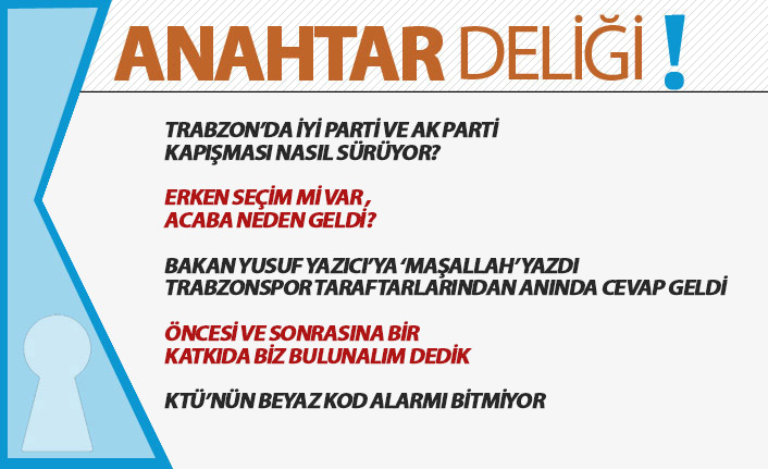 Anahtar Deliği  23.10.2020