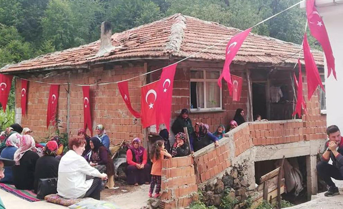 Ordu'da şehit evi yeniden yapıldı