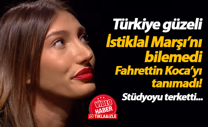 Şevval Şahin İstiklal Marşı'nı bilemedi! Şevval Şahin kimdir?