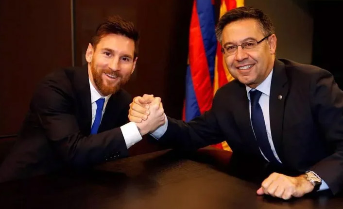 Barcelona Başkanı Bartomeu istifa etti