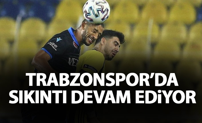 Trabzonspor'da savunma sıkıntısı devam ediyor