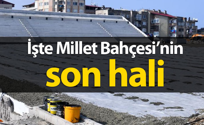 Trabzon Millet Bahçesi'nden son kareler