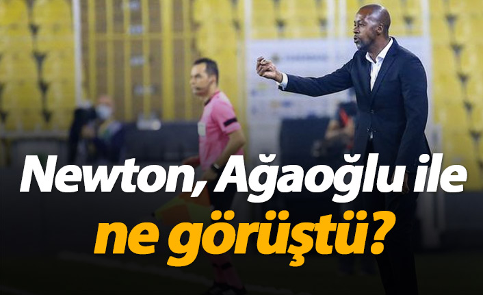 Newton Ağaoğlu ile görüştü, süre istedi!