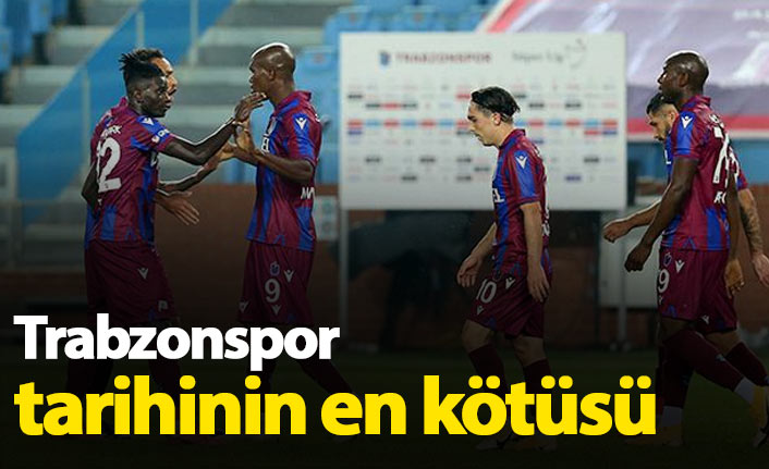 Trabzonspor tarihinin en kötüsü!