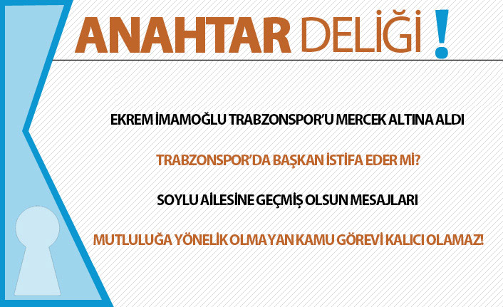 Anahtar Deliği 02.11.2020