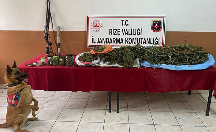 Rize'de jandarmadan bir ayda 36 gözaltı