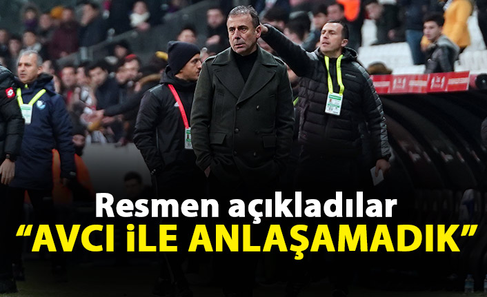 Resmen açıkladılar: Abdullah Avcı ile anlaşamadık