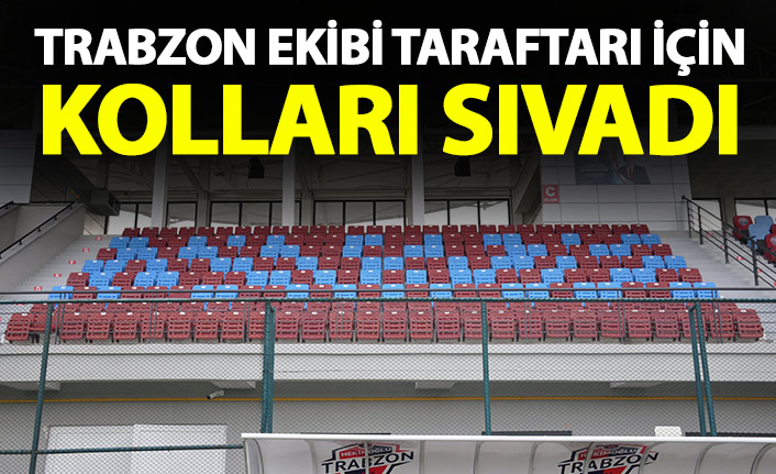 Trabzon ekibi localar için kolları sıvadı