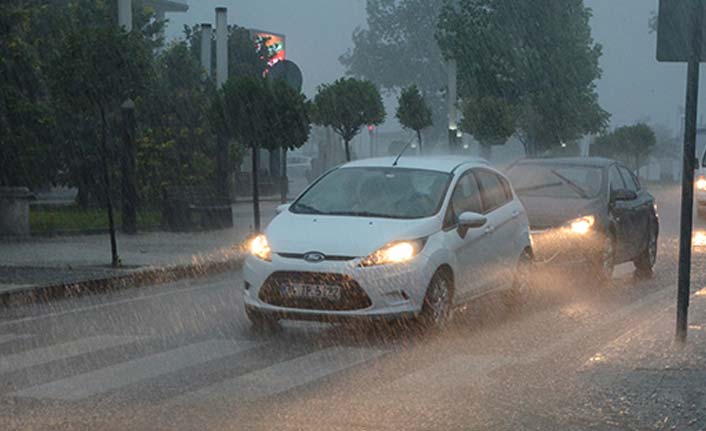 Ordu'ya şiddetli yağış uyarısı