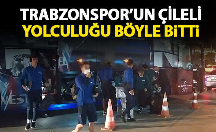 Trabzonspor'un çileli yolculuğu öyle bitti