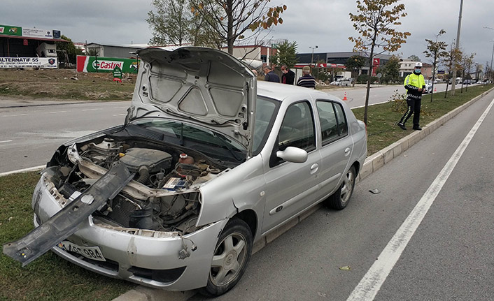 Samsun'da trafik kazası