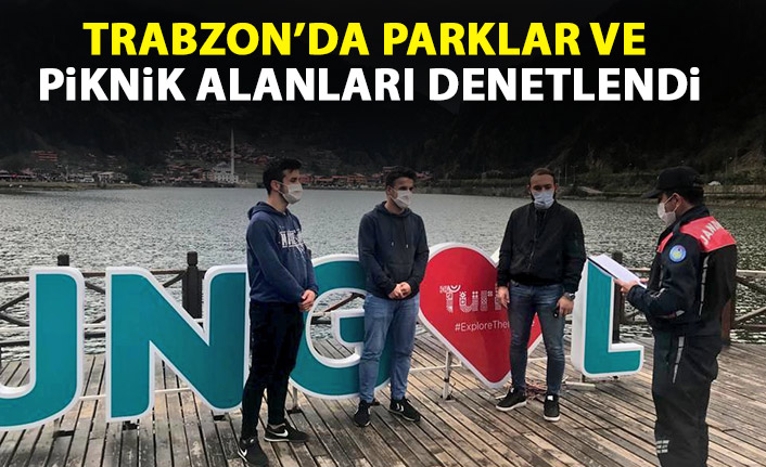 Trabzon'da piknik alanları denetlendi