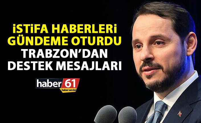 AK Parti Trabzon'da Berat Albayrak'a destek