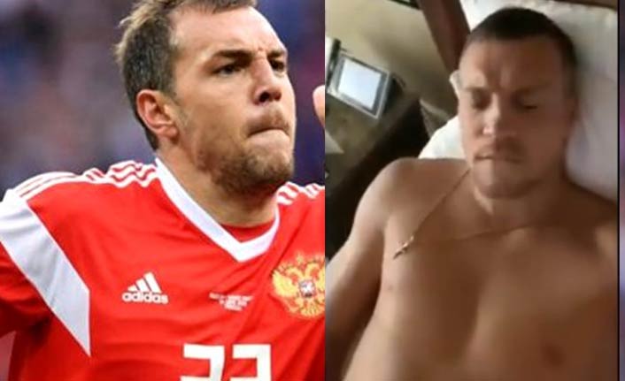 Rus forvet Artem Dzyuba'nın cinsel içerikli görüntüleri çıktı!