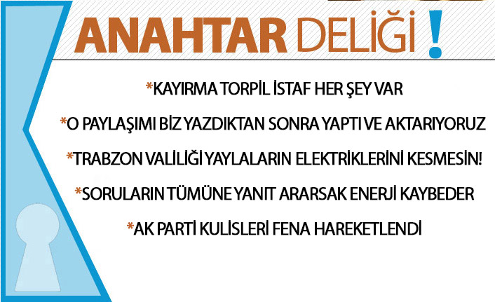 Anahtar Deliği 11.11.2020