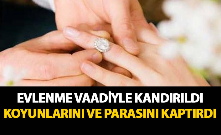 Evlenme vaadiyle kandırıldı! Koyunlarını ve parasını kaptırdı