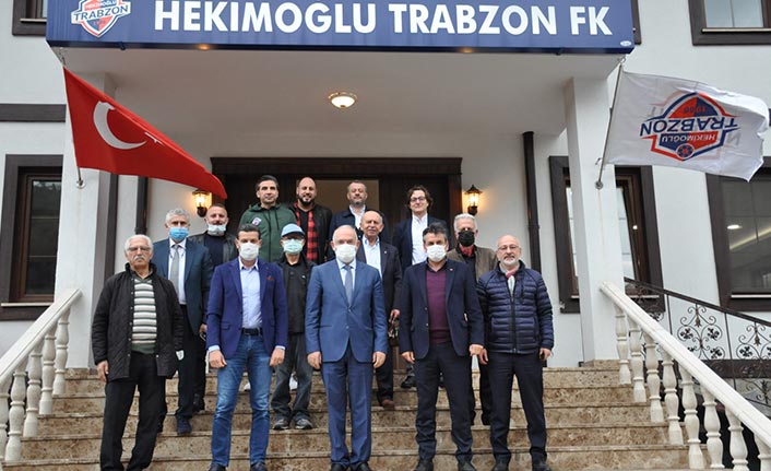 Trabzonspor Divan Kurulu'ndan Hekimoğlu Trabzon'a ziyaret