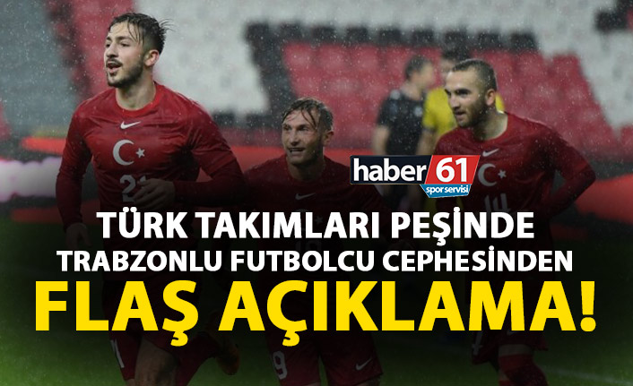 Halil Dervişoğlu Trabzonspor forması giyecek mi? Açıklama geldi