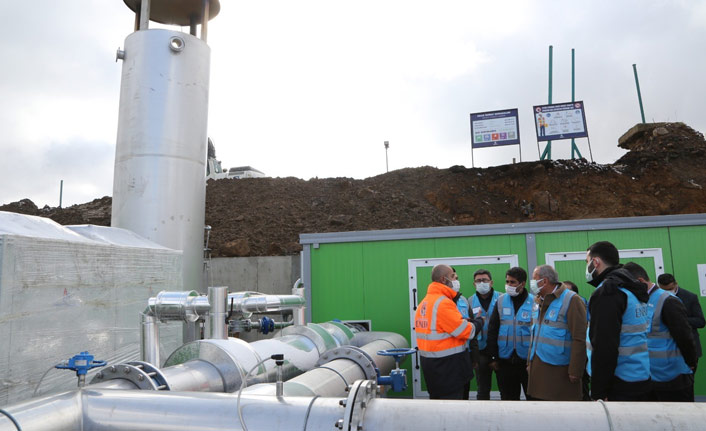 Ordu çöpten elektrik üretimine başladı