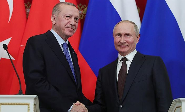 Erdoğan ve Putin Dağlık Karabağ'ı görüştü