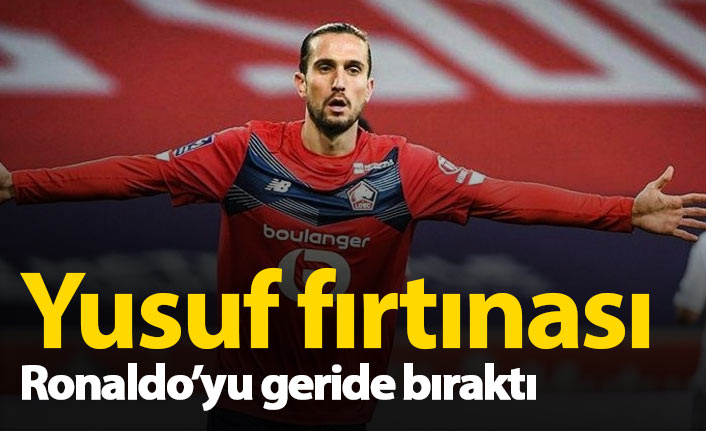 UEFA'nın anketine Yusuf Yazıcı damgası