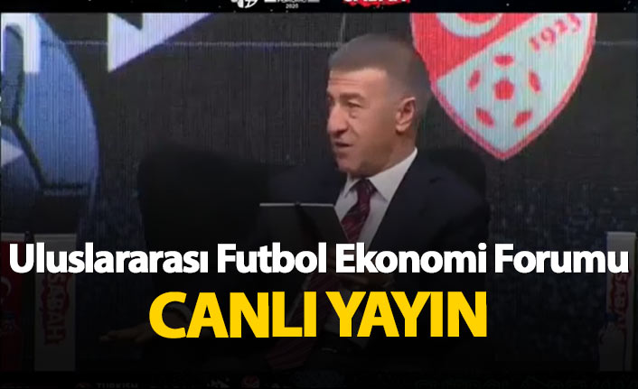 Uluslararası Futbol Ekonomi Forumu - CANLI YAYIN