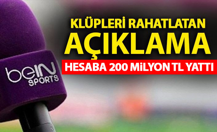 Süper Lig kulüplerine müjde! Hesaba 200 Milyon TL yattı