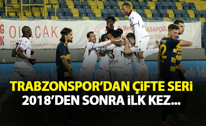 Trabzonspor'dan çifte seri