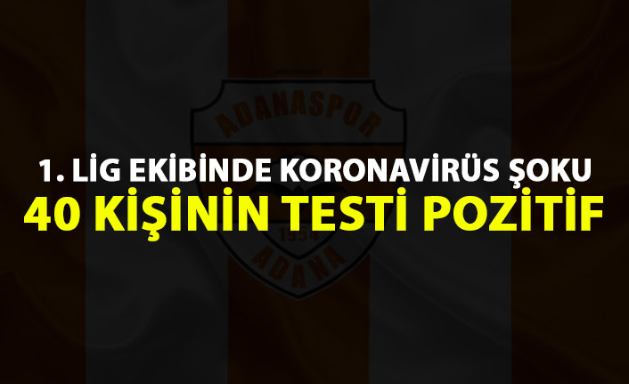 1. Lig ekibinde koronavirüs şoku! 40 kişinin testi pozitif