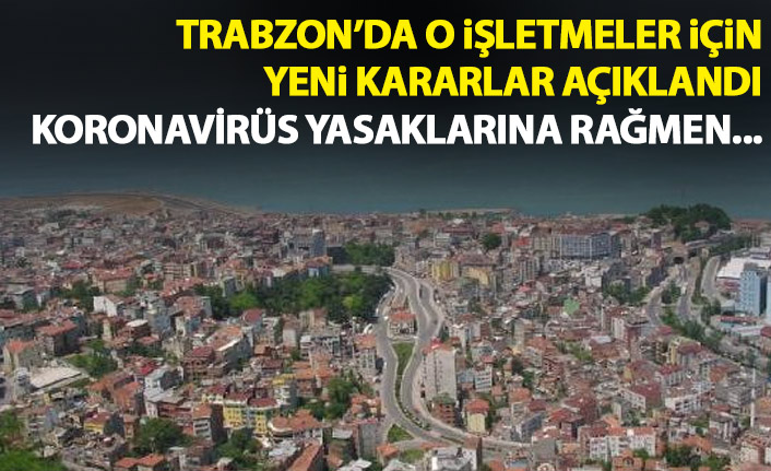 Trabzon'da o iş yerleri bir kez daha uyarıldı! Karara rağmen yemek verdiler!