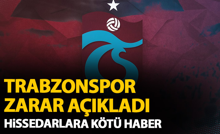 Trabzonspor’dan hissedarlara kötü haber! Ödenmeyecek