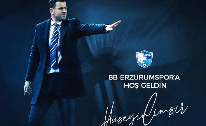 Erzurumspor Hüseyin Çimşir'i açıkladı