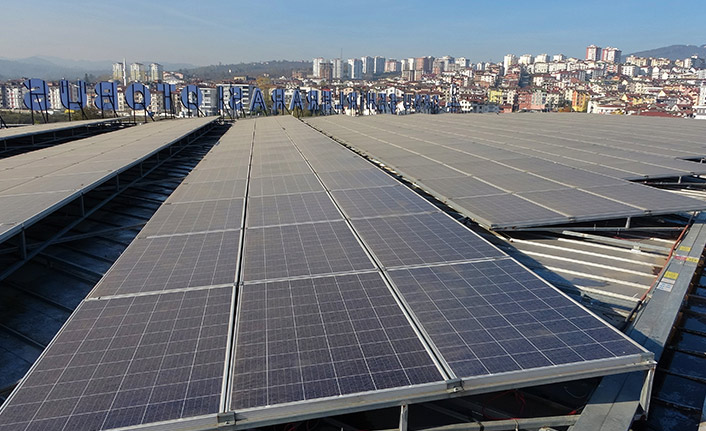 Ordu'da yeni otogar kendi elektriğini kendi üretiyor