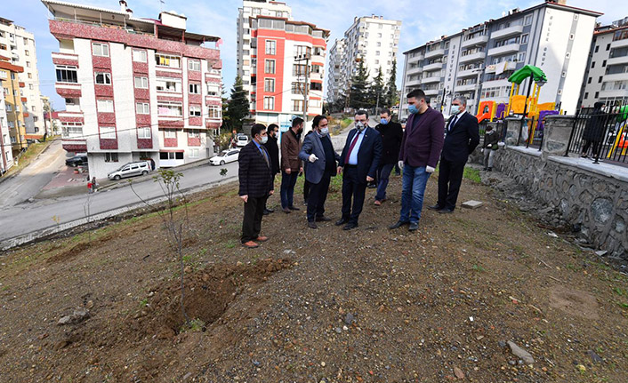 Ortahisar'dan Yazar Hüseyin Albayrak adına hatıra ormanı