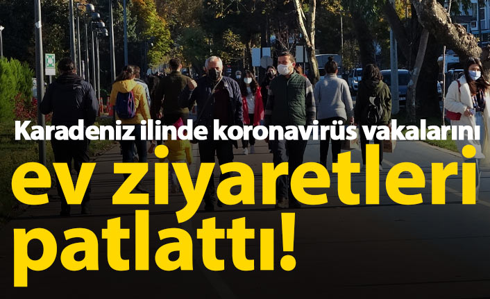 Ordu'da koronavirüs vakalarını ev ziyaretleri patlattı!