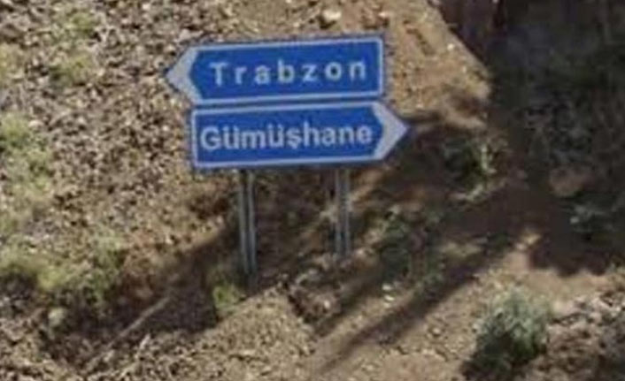 Trabzon Gümüşhane yolunda çalışma - 13.12.2020