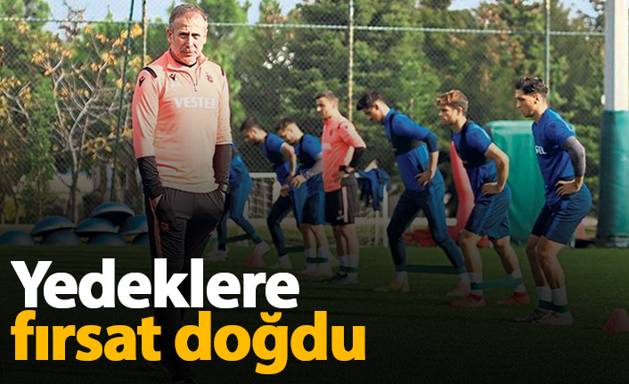 Trabzonspor'da yedeklere fırsat doğdu