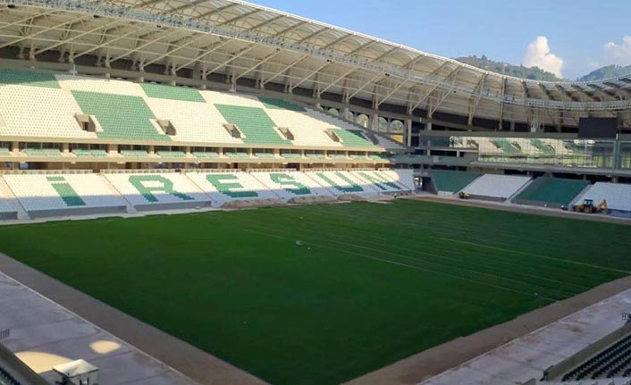 Giresunspor ikinci yarıda yeni stadına geçiyor