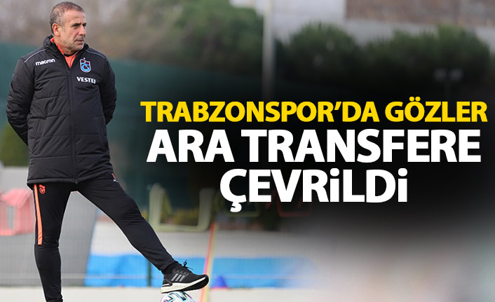 Trabzonspor'da gözler ara transfere çevrildi