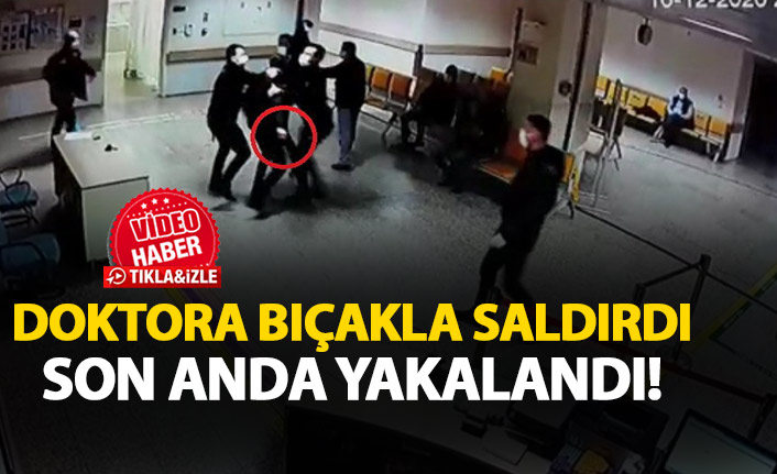 Samsun’da doktora bıçaklı saldırı