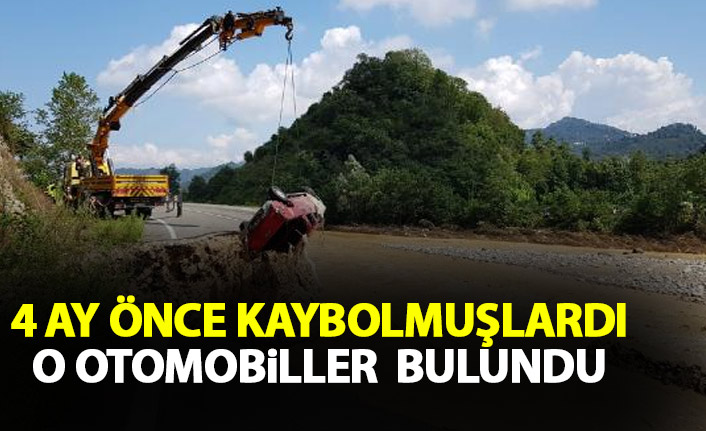 4 ay önce kaybolmuşlardı! O otomobiller bulundu