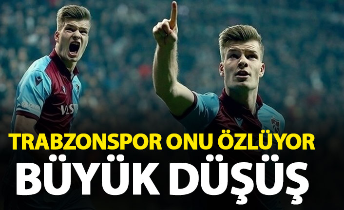 Trabzonspor Sörloth'u çok özlüyor!