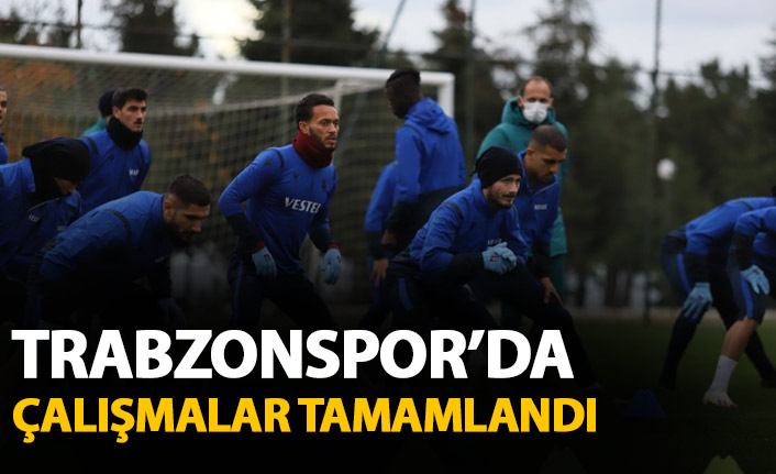 Trabzonspor'da Rizespor maçı hazırlıkları tamamlandı