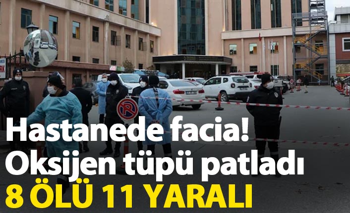 Hastanede facia: 8 ölü 11 yaralı